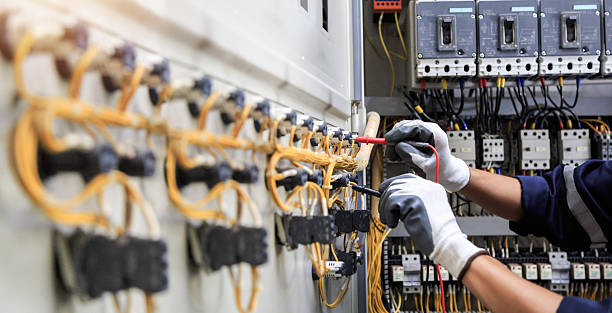 Professional Electrician technician working in Iona, ID